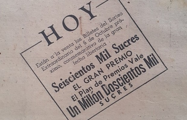  #TBT: Lotería Nacional, distribuidora de la fortuna